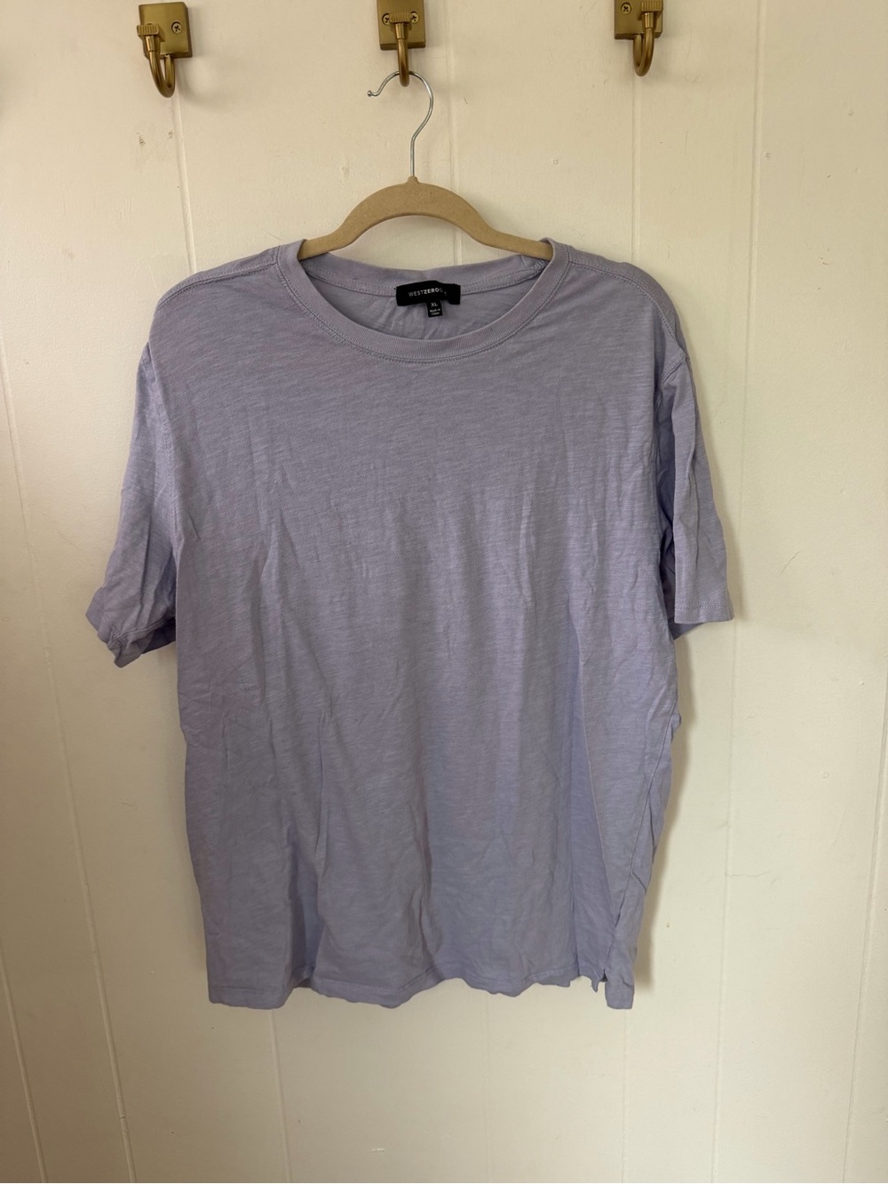 Cotton Crewneck T-Shirt - Lavender